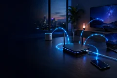 How Wi-Fi works by connecting a router to wireless home devices
