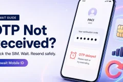 Kuwait Mobile ID OTP not received troubleshooting guide