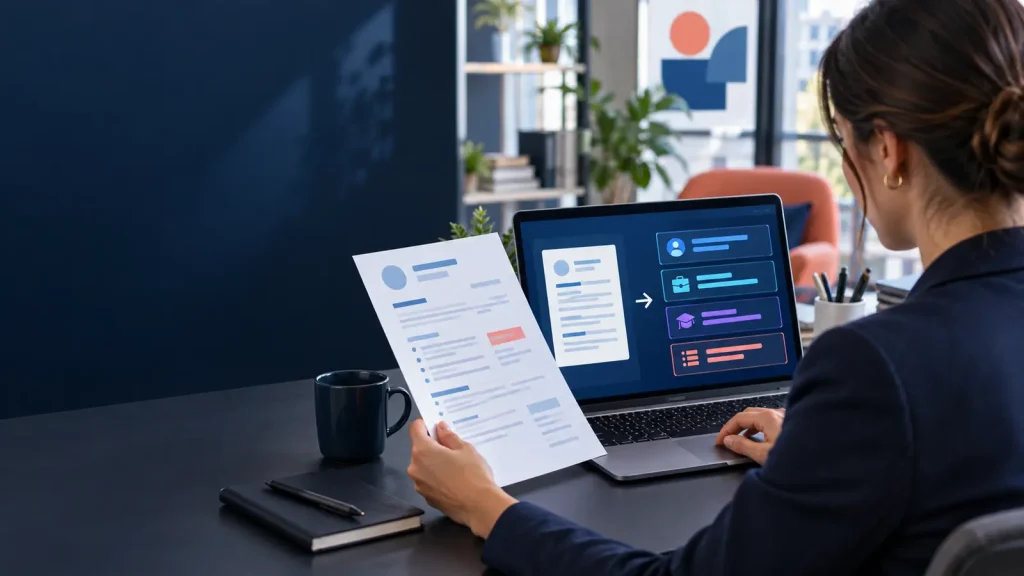 How do applicant tracking systems read a CV? Resume moving from document to structured candidate profile