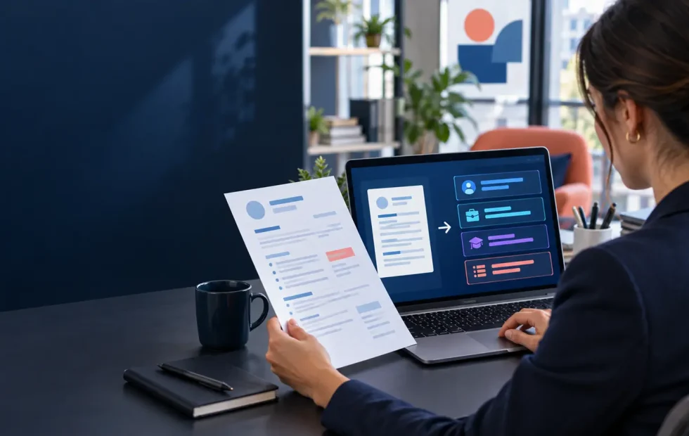 How do applicant tracking systems read a CV? Resume moving from document to structured candidate profile
