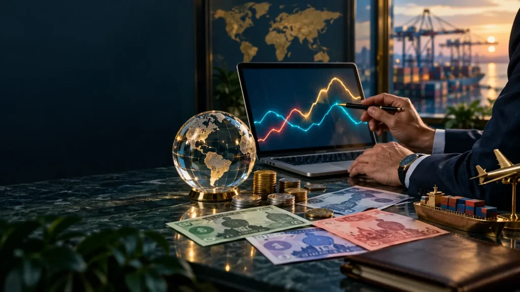 Why do currency exchange rates change? Global currencies, market movement and international payments